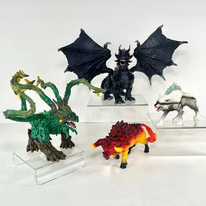 Schleich Eldrador Creatures Lot Of 4 Figures- Shadow Dragon, Jungle Creature + - Picture 1 of 13