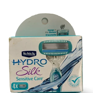 Hydro Silk Sensitive Care Schick 5 Blades Razor Cartridges Refills Shaver 4ct - Picture 1 of 2