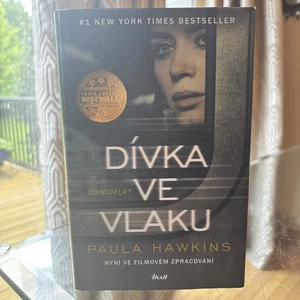 DI’VKA VE VLAKU Czech Edition of “The Girl on the Train” Hardback Book - Picture 1 of 5