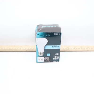 EcoSmart CEC Dimmable LED Light Bulb R20 5000K Daylight 100W Eqv - Image 1 of 4