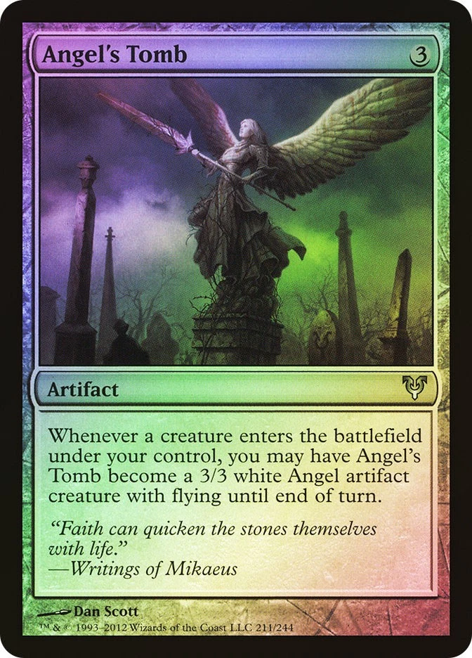 MTG FOIL Angel's Tomb  - Avacyn Restored #211 - Image 1 of 1