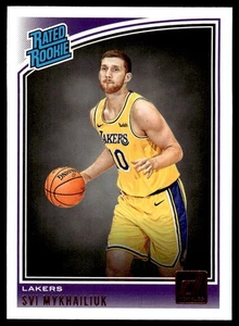 2018-19 Donruss Svi Mykhailiuk #193 Rookie Los Angeles Lakers - Picture 1 of 2