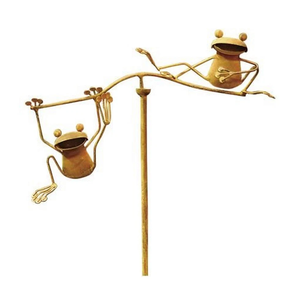 Arte de quintal de sapos 34254, 25 polegadas, cobre - Imagem 1 de 1