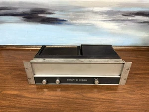 Crown D150A 150-Watt Stereo Power Amplifier SOUNDS W/ DISTORTION, NEEDS RECAPPED - Picture 1 of 22