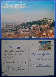 Brescia - Werbung Junioren Volleyball Weltmeisterschaft, gereist 1985 - Bild 1 von 1