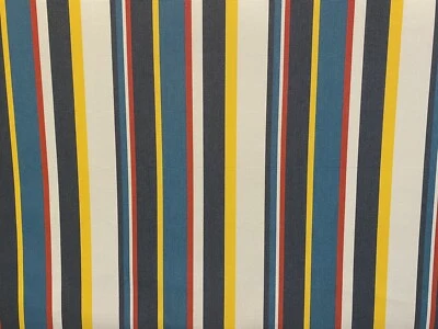 Sunbrella Fabrics Surf Stripe Breeze Indoor/Outdoor Upholstery  - Image 1 of 4