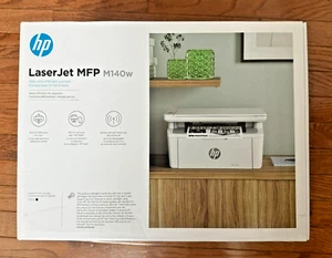 New HP LaserJet M140w Wireless Black and White Laser Printer - Picture 1 of 4