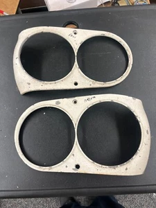 1958 1959 1960 Ford Thunderbird T-bird Right & Left Headlight trim door bezel - Picture 1 of 2