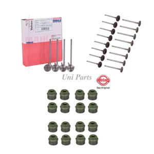 16X Mahle Engine Valve Set and Elring Valve Steam Seal For VW Jetta Audi A4 2.0T - Picture 1 of 4