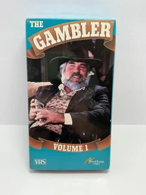 The Gambler Volume 1 - 1980 Vintage VHS Tape - Kenny Rogers, Wood Knapp Video - Image 1 of 4