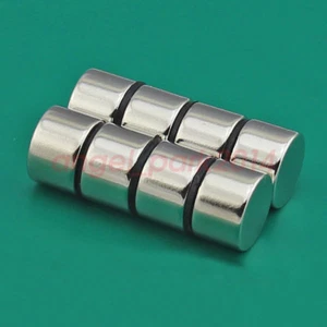 10pcs D15X10MM N48 Strong Powerful Round Magnets Disc Rare Earth Neodymium - Picture 1 of 3
