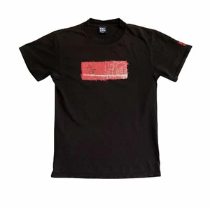 Vintage 90s DC Shoes Logo T-Shirt Chinese Character Skate Skateboard - Men's S - Picture 1 of 8