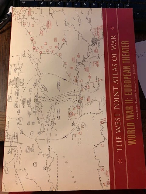 The West Point Atlas of War:  World War II:  European Theater, Ed. V. Esposito - Image 1 of 1