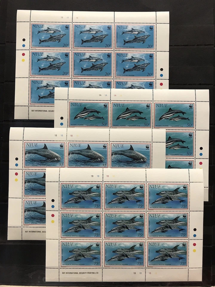 Niue - Vida Marina - WWF - MNH** D117 Foto 1 de 1