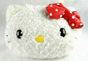 Mochila de hombro grande de felpa Sanrio Hello Kitty de Japón nuevo muy raro - Imagen 1 de 8
