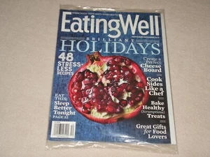 HOLIDAY RECIPES November December 2016 EATING WELL MAGAZINE NEW PARTIALLY SEALED - Imagen 1 de 1