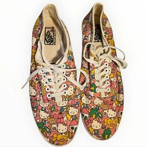 Hello Kitty x VANS Limited Edition 2012 Authentic Lace-up Women's 10.5 Men's 9 - Picture 1 of 7