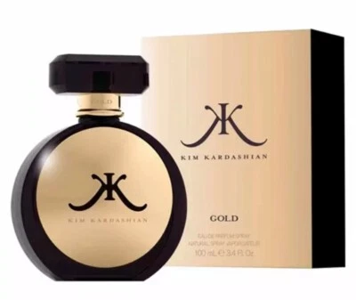 Kim Kardashian Gold Eau De Parfum Spray 3.4oz. Para Mujer (NISB) Foto 1 de 4