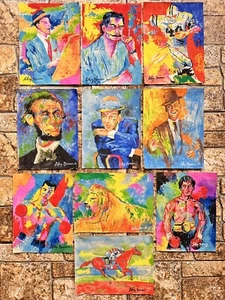 LOT 10 LEROY NEIMAN WATERCOLOR DRAWING ON PAPER SIGNED&SEALED STAMPED - Picture 1 of 7