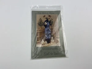 Herz an Hand Fichte Elch Puppe Muster 40" Elch Land #136 - Bild 1 von 3