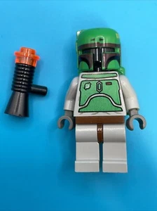 Lego Star Wars Boba Fett Old Grays Minifigure 7144 Bounty Hunter - Picture 1 of 3