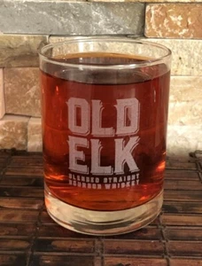 OLD ELK Collectible Whiskey Glass 8 Oz - Picture 1 of 1