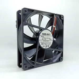 Ventilador de caja de 12 cm para ventilador de rodamiento de bolas NMB 12025 4710KL-04W-B49 DC 12V 0.52A 120 mm - Imagen 1 de 4