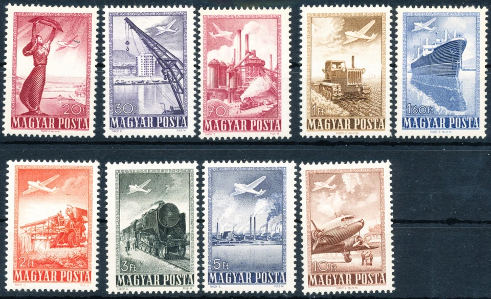 HUNGRÍA - 1950. Tecnología moderna - MNH Foto 1 de 1