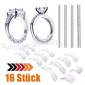 16X Ring Grössen Verkleinerer Unsichtbare Rings Stück Ringgröße Adjuster - Bild 1 von 8