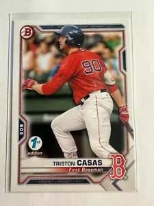K198,293 - 2021 Bowman 1st Edition #BFE84 Triston Casas - Picture 1 of 1