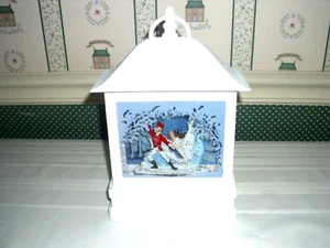 ROMAN 5.5"H-CONFETTI LITE-LIGHTED SWIRL NUTCRACKER SUITE LANTERN-NIB - Picture 1 of 8