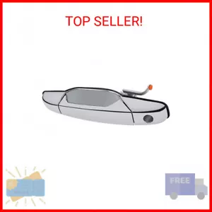 Exterior Chrome Door Handle, Front Driver Side - Compatible with 2007-2013 Chevy - Picture 1 of 2