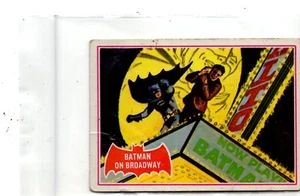 BATMAN ROBIN PUZZLE TARJETA DE COLECCIONISTA 1966 TOPPS #44A BUEN ESTADO - Imagen 1 de 2