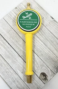 Flying Fish Farmhouse Summer Ale Beer Bar Tap Handle Yellow Green - Picture 1 of 5
