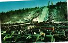 Vintage Postcard- Pine Mountain Ski Jump, Iron Mountain, MI. 1960s