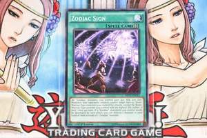 Yugioh Spell Card Zodiac Sign MP17-EN211 1st Edition Common - Picture 1 of 2