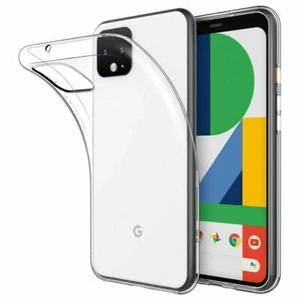 Liquid Crystal Clear Tough Soft Cover Case For Google Pixel 4 3a XL Pixel 3 2 - Picture 1 of 21
