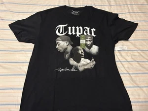 2025 2pac Tupac Shakur "3 Fotos" T-Shirt - Herren XL - Hip-Hop/Rap - Bild 1 von 3
