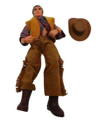 Figura de acción de vaquero vintage MEGO Jackson traje occidental 1971 8" Foto 1 de 4