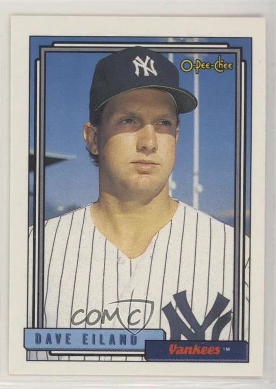 1992 O-Pee-Chee Dave Eiland #406 - Image 1 of 2