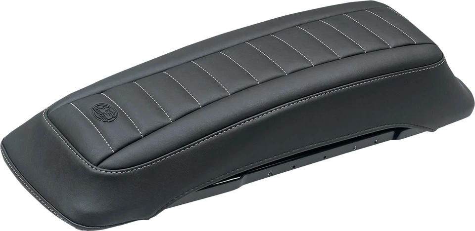 Mustang Saddlebag Lid Covers Black/Gunmetal Gray 93-96 HARLEY-DAVIDSON 77637GM Foto 1 de 1