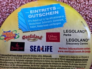 LEGOLAND SEALIFE 25% Rabatt Eintritt Gutschein + Gardaland Heidepark M. Tussauds - Bild 1 von 3