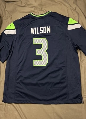 Seattle Seahawks Russell Wilson Jersey Nike Men’s Size 3XL NFL - Image 1 of 4