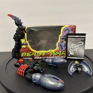 Beast Wars Scorponok 100% Complete w/Box No Insert Kenner 1995 Transformers VTG - Picture 1 of 18