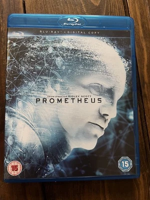 Prometheus (Blu-ray, 2012) Alien. Ridley Scott, Noomi Rapace, Michael Fassbender - Image 1 of 2