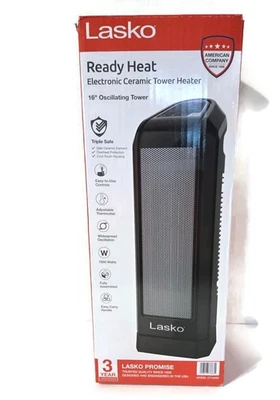 Lasko Electronic Cermic Tower Heater 1500 Watts - Image 1 of 2