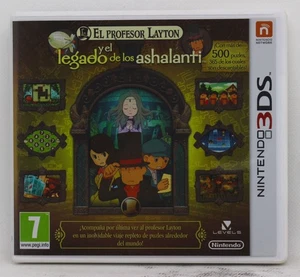 EL PROFESOR LAYTON Y EL LEGADO DE LOS ASHALANTI NINTENDO 3DS PAL ESPAÑA - Picture 1 of 2