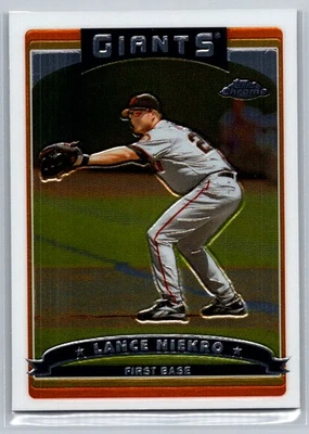 Lance Niekro 2006 Topps Chrome San Francisco Giants #219 - Image 1 of 2