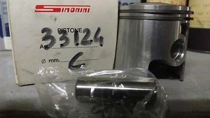 33124 PISTONE SIMONINI Ø48 C COMPLETO FASCE PIAGGIO SFERA QUARTZ NRG ZIP etc - Picture 1 of 1