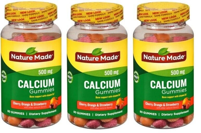 Nature Made Calcium Gummies 80 Gummies X 3 Packs - Image 1 of 1
